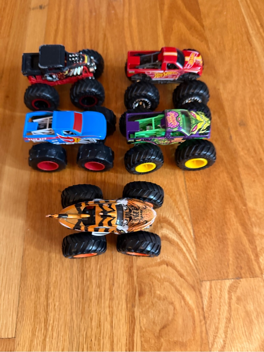 Hot Wheels Monster Trucks (Set of 5)